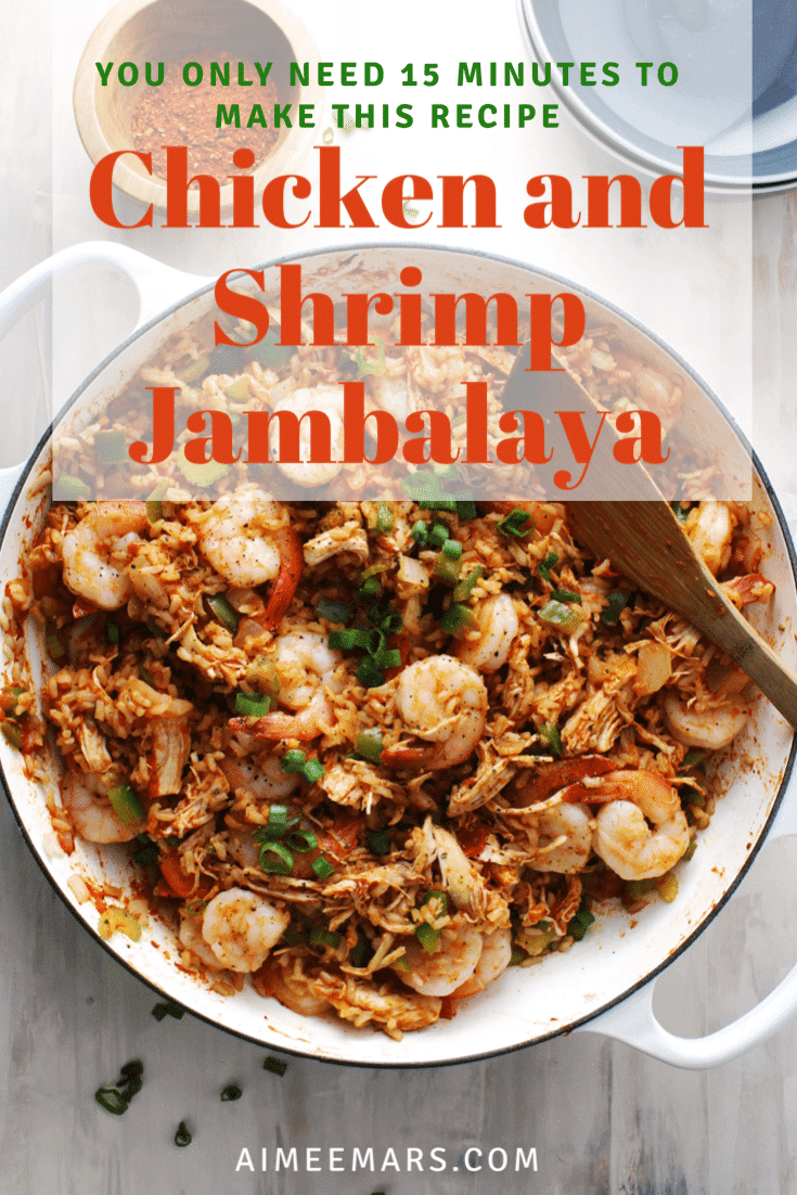 Chicken and Shrimp Jambalaya - Aimee Mars