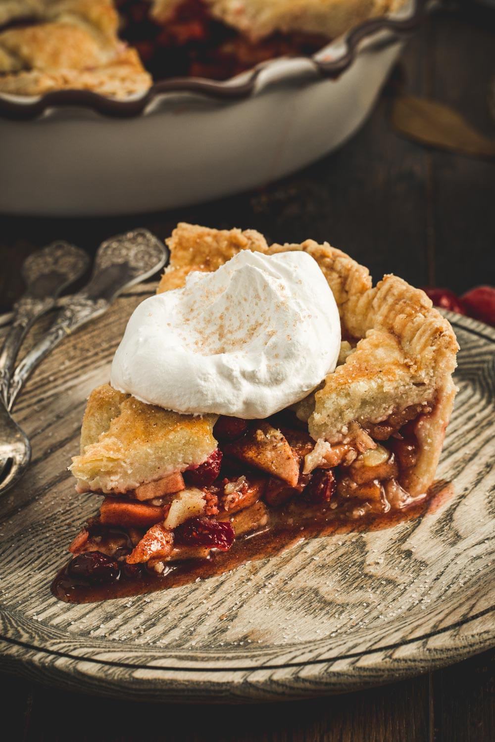 Apple Cranberry Pie - Aimee Mars