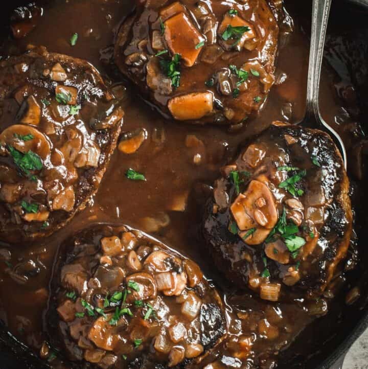 Easy Salisbury Steak - Aimee Mars