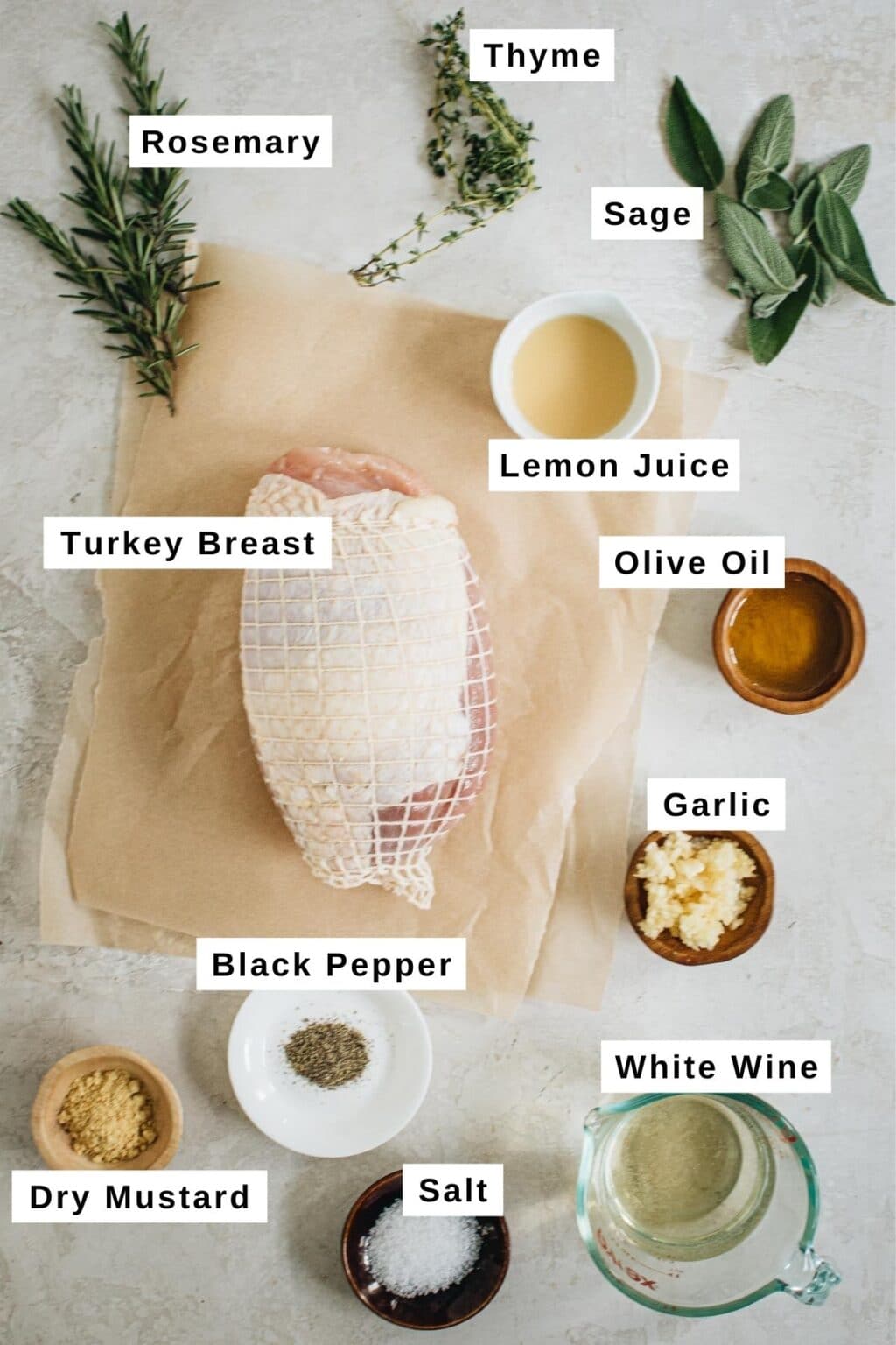 Oven Roasted Turkey Breast - Aimee Mars